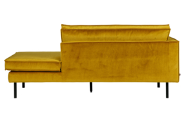 800743-132 | Rodeo daybed left - velvet oker | BePureHome