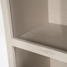 96282 | Kabinet Helsinki 200x220cm 2-delig 4-drs. 2 laden - taupe | Eleonora
