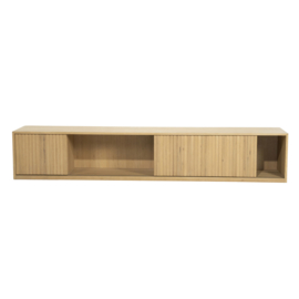 96382 | TV meubel Milo 240x42x43 - naturel  | Eleonora