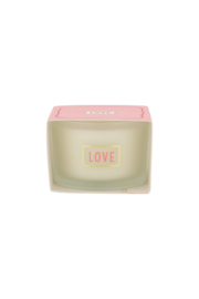 Geurkaars in wikkel love - wit/roze | Zusss