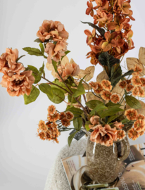 BZ4270 | Kunstbloem hortensia 70cm - oranje | HomeBound by KY