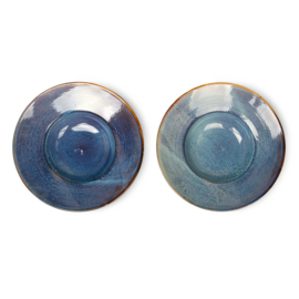 ACE6935 | Chef ceramics: pasta plate, rustic blue | HKliving 