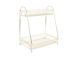 PT3844GD | Kitchen rack Tidy - gold | Present Time 