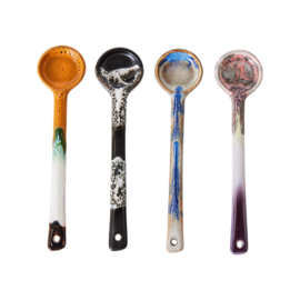 ACE7263 | 70s ceramics: spoons M, Force (set of 4) | HKliving 