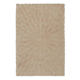 220208 | Carpet Sunburst 160x230 cm - beige | By-Boo