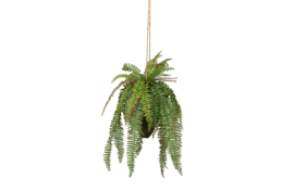 375139-G | Varen hangende kunstplant - groen 58cm | WOOOD