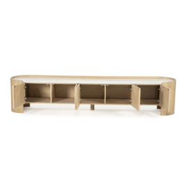 96366 | TV meubel Don 5-drs. - naturel | Eleonora