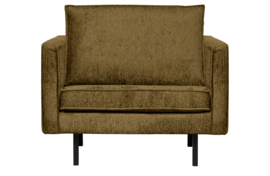 800541-BR | Rodeo fauteuil - strukture velvet brass | BePureHome