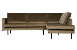 800971-12 | Rodeo hoekbank rechts - velvet taupe | BePureHome