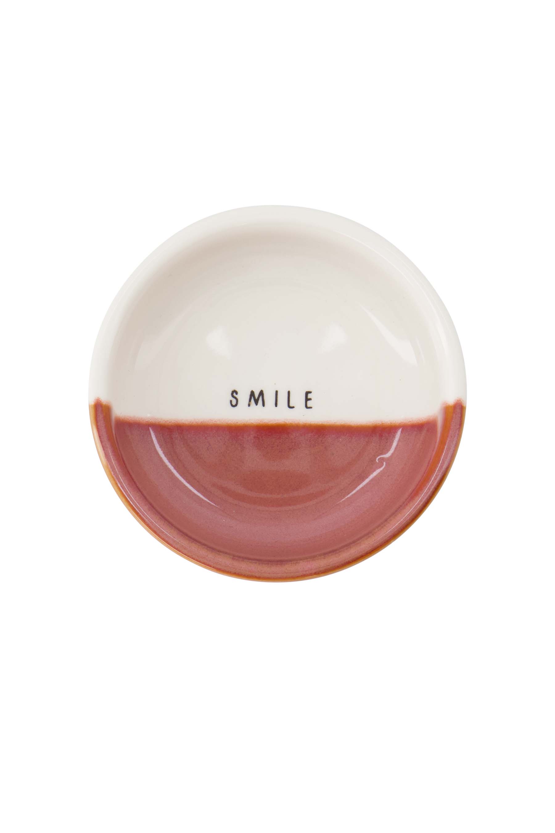 Dipschaaltje smile - wit/burgundy | Zusss - Wordt verwacht!