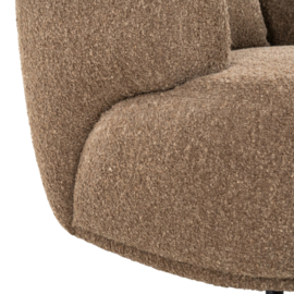 96609 | Fauteuil Bruno - Bruin Koda | Eleonora
