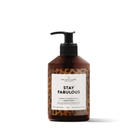 1011546 | Handzeep 400ml - Stay fabulous | The Gift Label 