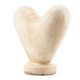AS7378 | Aardewerk ornament heart | HomeBound by KY