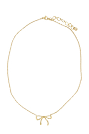 Ketting met strik - goud | Zusss