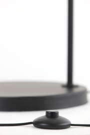8213018 | Vloerlamp 35x30x160 cm ALVARO antiek brons+mat zwart | Light & Living