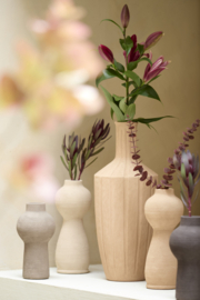 5789490 | Vaas deco Ø13x34 cm YECLA - licht perzik | Light & Living - Binnenkort verwacht!