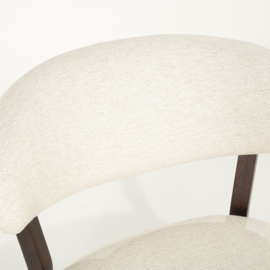 96296 | Fauteuil Mikky - bruin/beige | Eleonora