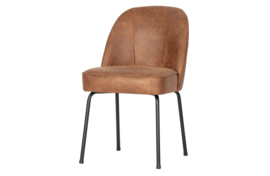 800816-B | Vogue eetkamerstoel - leer cognac | BePureHome