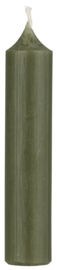 7211-59 | Short dinner candle - forest green Ø:2.2 H:11 | IB Laursen