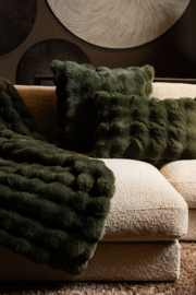 727893 | Dunae cushion 60x60cm - moss green | PTMD