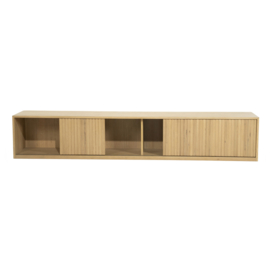 96382 | TV meubel Milo 240x42x43 - naturel  | Eleonora