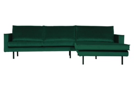 800902-162 | Rodeo chaise longue rechts - velvet green forest | BePureHome
