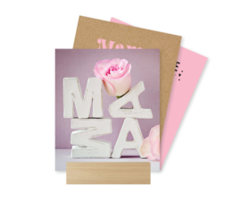 Doosje miniposters met houder - mama | Give-x