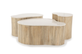 96186 | Bijzettafel Kira - 50x33x44 | Eleonora