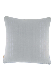 Gestreept kussen 45x45cm - grijsblauw | Zusss - Binnenkort verwacht!