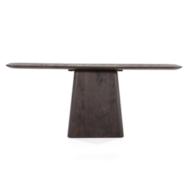 95767 | Sidetable Aron 180 x 40 x 75 - bruin | Eleonora