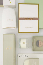  Geurstokjes jij bent goud - wit/lichtgroen  | Zusss - Binnenkort verwacht!