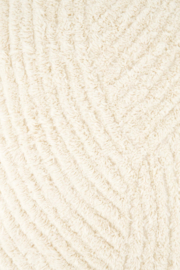 Kussen boucle geweven patroon 50x30cm - off white | Zusss - Binnenkort verwacht!