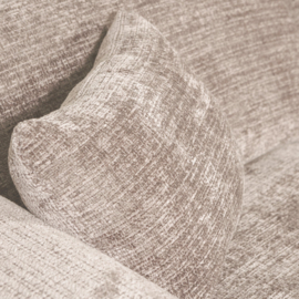 375073-N | Cloud chaise longue rechts - geweven chenille naturel | WOOOD
