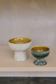 KST0307 | 70s ceramics: medium coupe, agave | HKliving - Medio november verwacht!
