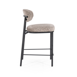 240174 | Barstoel Jari - taupe | By-Boo