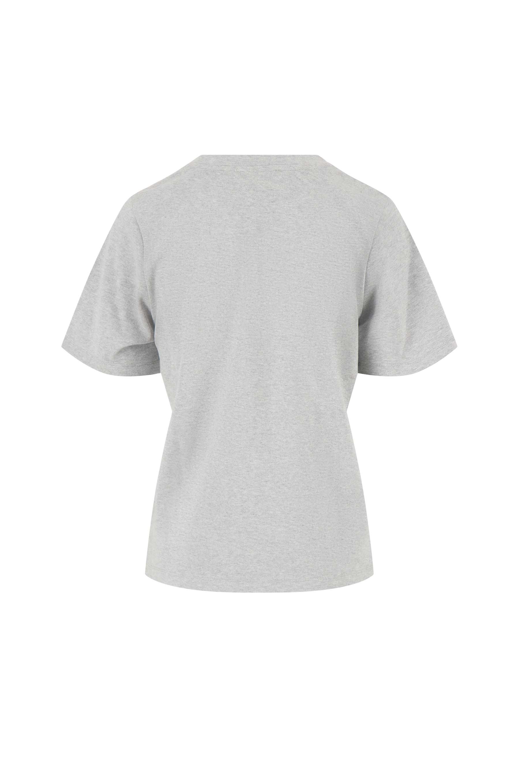 T-shirt met magnifique print - middengrijs | Zusss