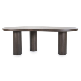 96249 | Eettafel Bobbie 215x110x76 - bruin | Eleonora