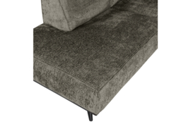 378652-FR | Statement hoekbank links - structure velvet frost | BePureHome