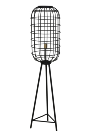 8207912 | Vloerlamp Ø36,5x151 cm TOAH - mat zwart | Light & Living