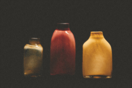 AVG0021 | Atelier glass vase large, pink | HKliving