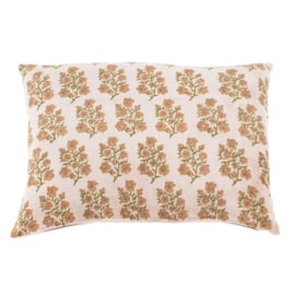 TK2911 | Kussen floral - rosewood 40x60cm | HomeBound by KY - Binnenkort weer verwacht!