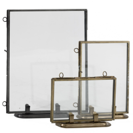 HB4879 | Fotolijst metaal met glas 15x10x13 - goud | HomeBound by Kolony