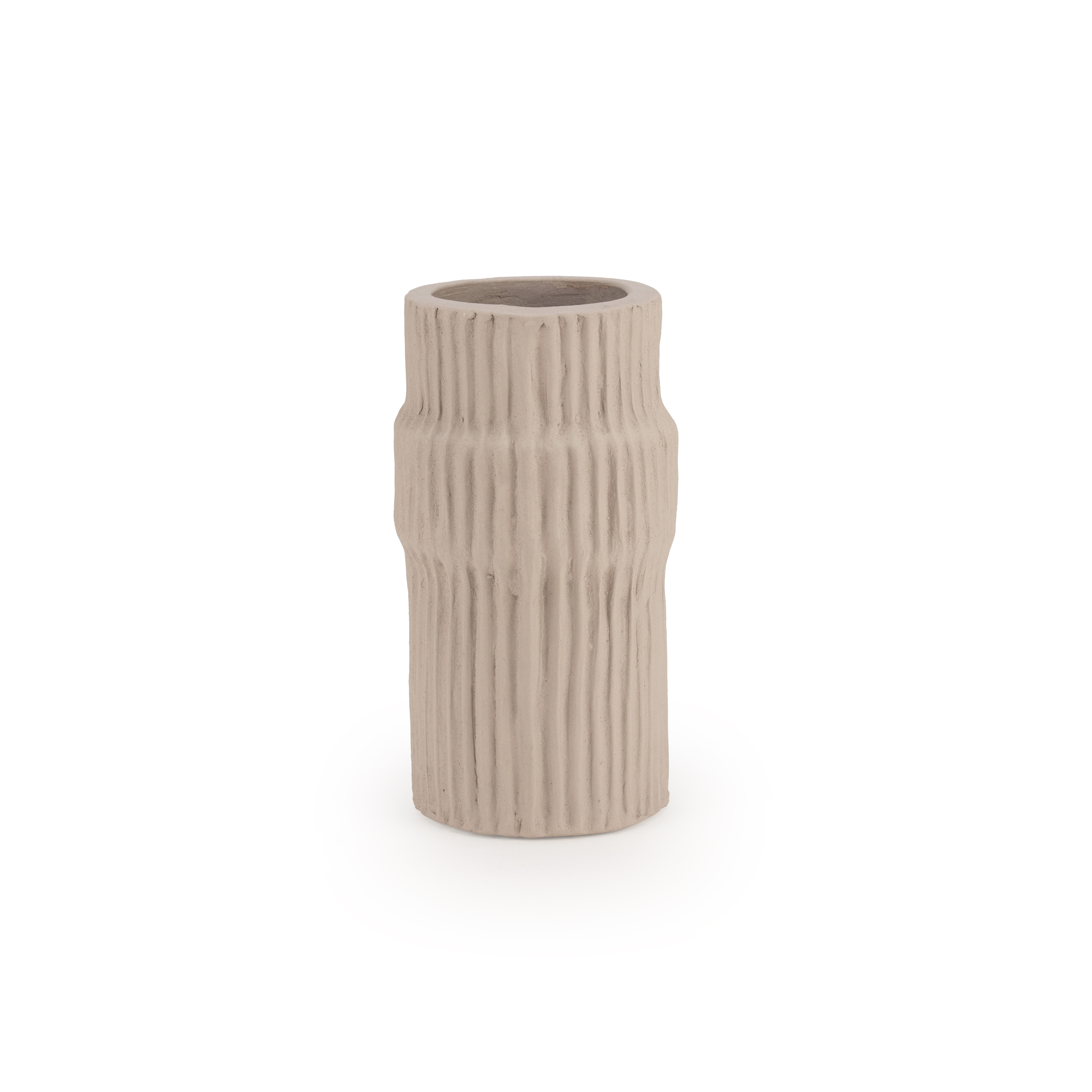 825010098 | Vaas Montsant 14x30 cm - taupe | Isaa