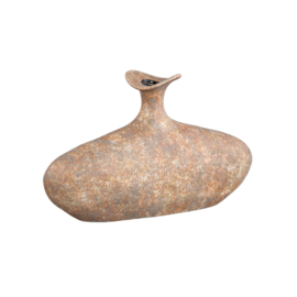 735396 | Coldin vase oval L - taupe | PTMD