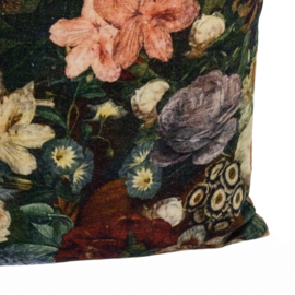 TK3946 | Kussen velvet bloemen | HomeBound by KY