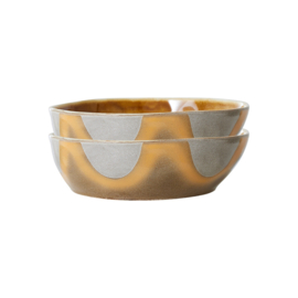 ACE7275 | 70s ceramics: pasta bowls, Oasis (set of 2) | HKliving