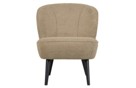 375690-TS | Sara fauteuil - teddy sand | WOOOD