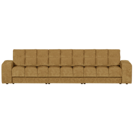 379010-O | Second date 3-zits bank - velvet goudgeel | WOOOD