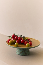 KST0323 | 70s ceramics: plateau M, turquoise | HKliving - Eind oktober verwacht!