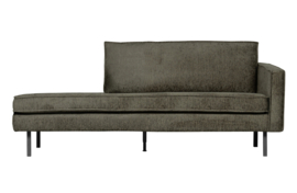 800746-FR | Rodeo daybed right - structure velvet frost | BePureHome